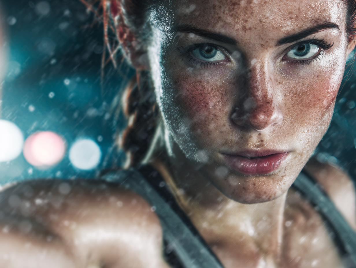 Grup de persoane la antrenament